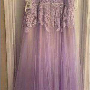 Purple dress. SIze 18w brand new still with tags